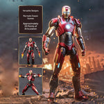 Figuras de acción de Iron Men MK16 de ZD Toys, versión no luminosa
