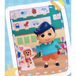 IO CREATIONS Crayon Shin-chan QQ Bouncy Series, Touru Kazama & Nohara Shinnosuke, Movable Soft Vinyl Dress-Up Action Figures