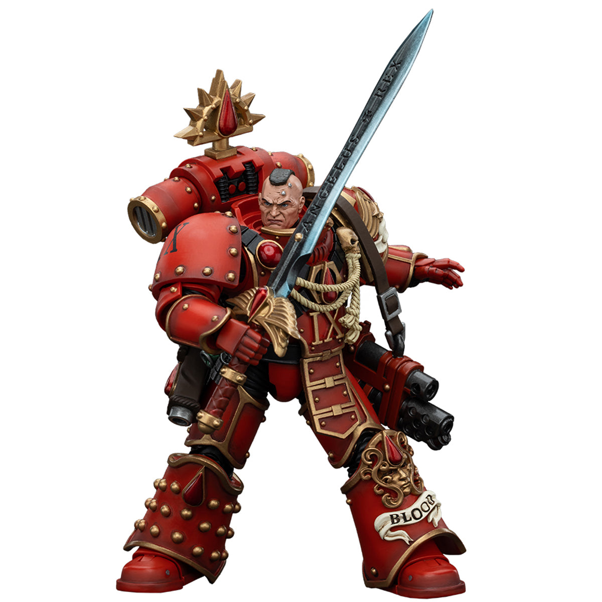 JOYTOY Warhammer The Horus Heresy Blood Angels Raldoron First Captain of the Blood Angels Action Figure