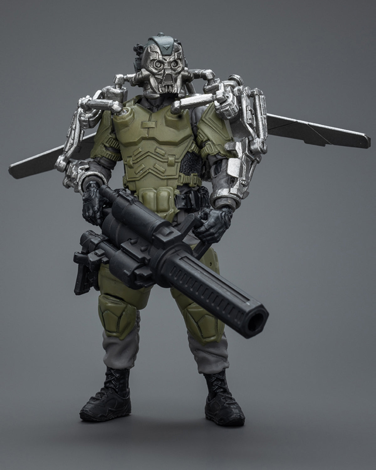 HiPlay JoyToy Military Collectible Figure: Army Builder Pack Lone Wolf with Exoskeleton 1:18 Scale Action Figures JT1750