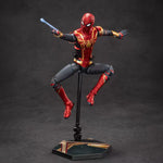 Figura de acción coleccionable de ZD Toys: Serie Aniversario: Spider-Man Rojo y Dorado (1913-1902), estilo película, miniatura a escala 1:10