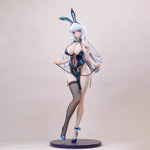 (Only Shipped to the US) Hapitopi 1/6 Scale Real Fishnet Stockings Tracking Eyes Thermochromic Paint Victorious Bunny Girl Anime Figurine Age 15+