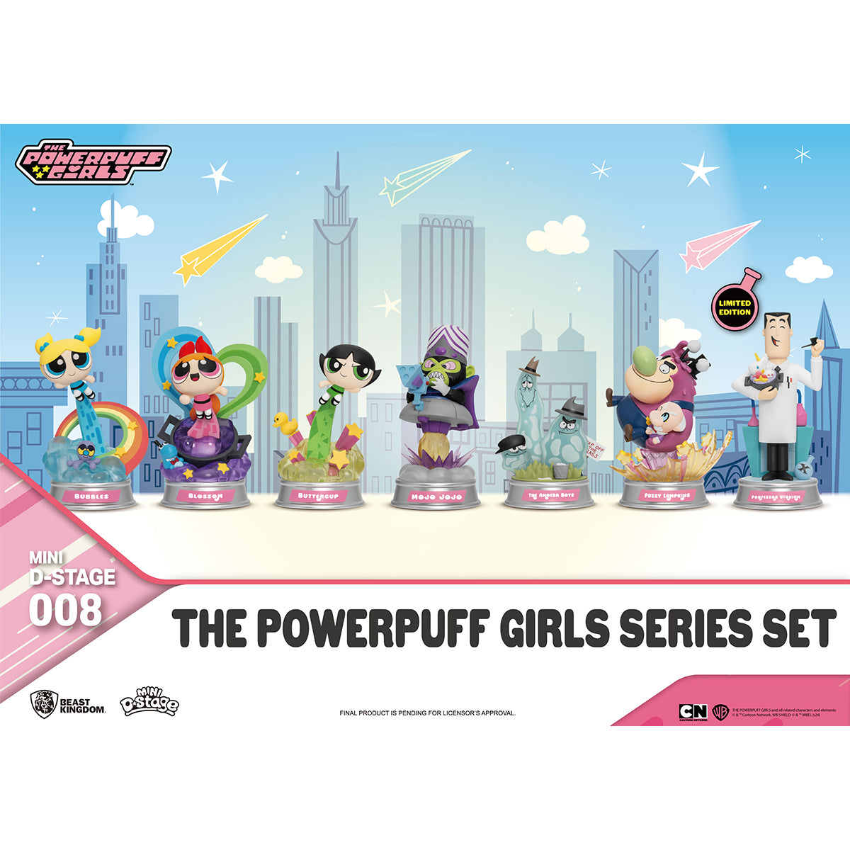 Beast Kingdom MDS-008 The Powerpuff Girls Series Blind Box
