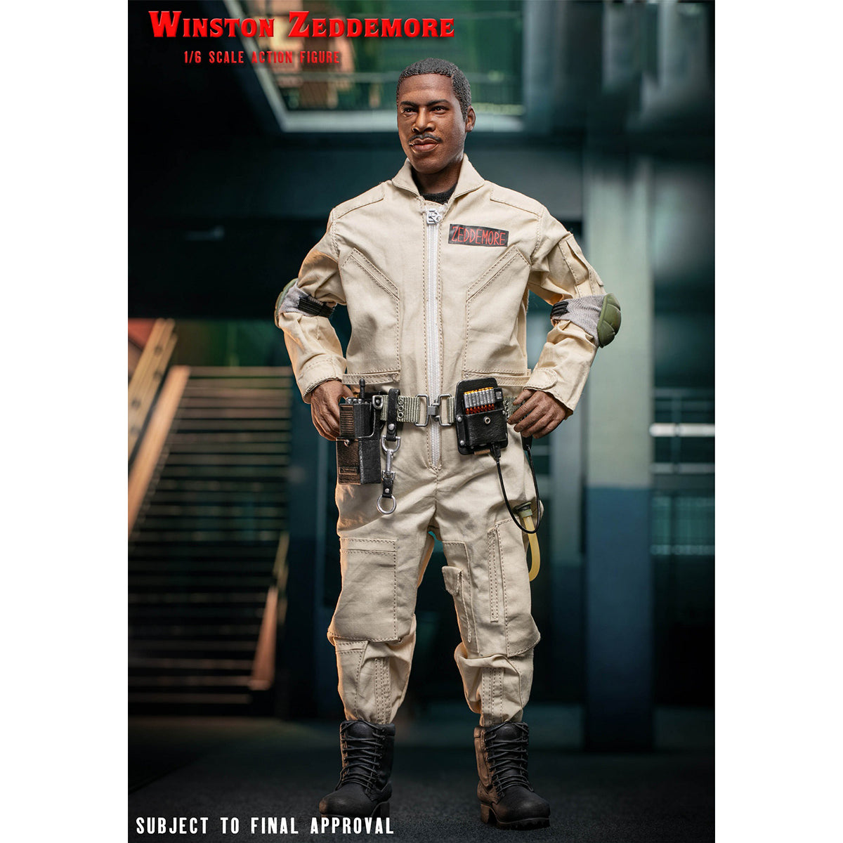 STAR ACE Toys Ghostbusters Winston Zeddemore Action Figures