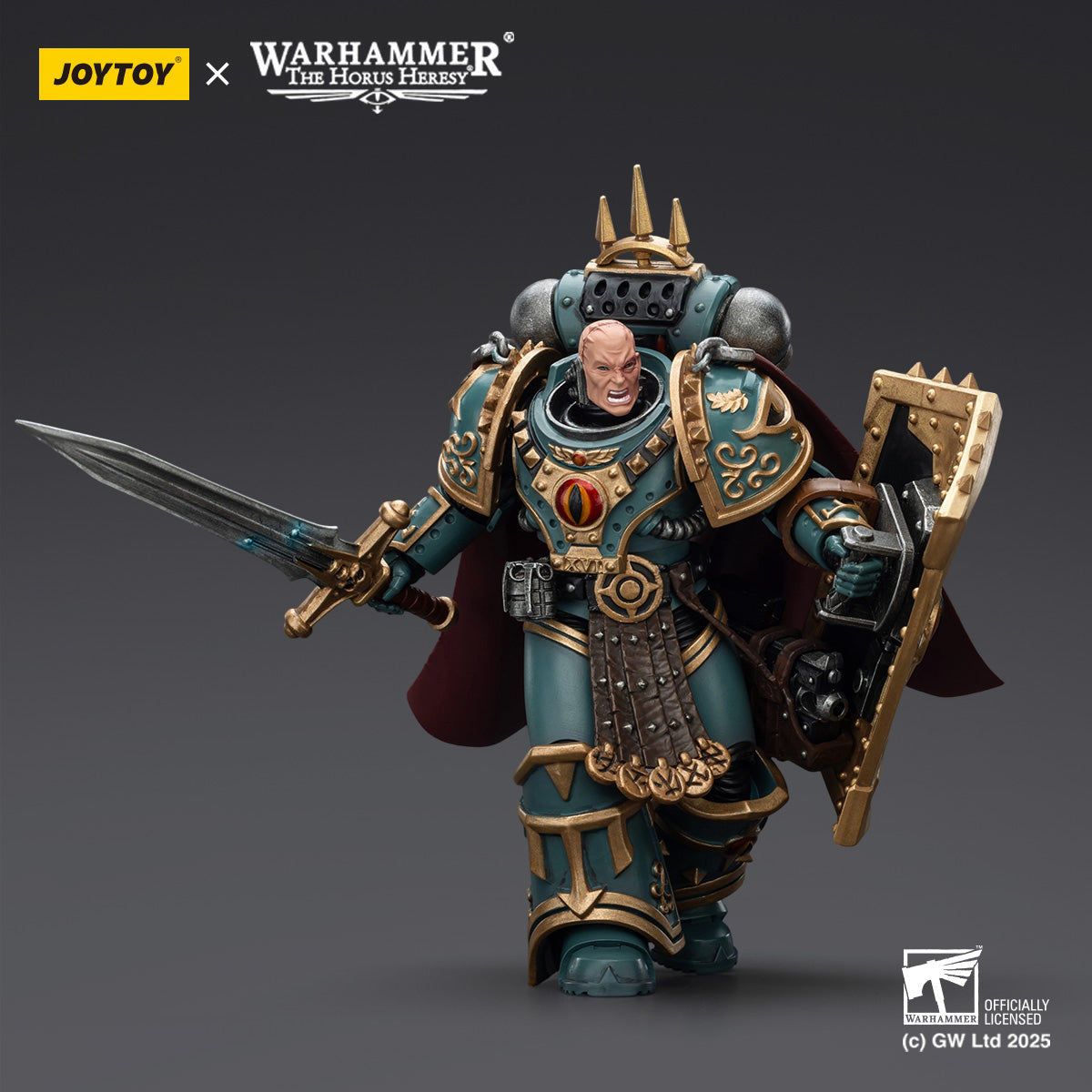 (Only Shipped to the US) JOYTOY Sons of Horus 'Little' Horus Aximand Captain of the 5th Company JT01833 1/18 Scale Action Figure