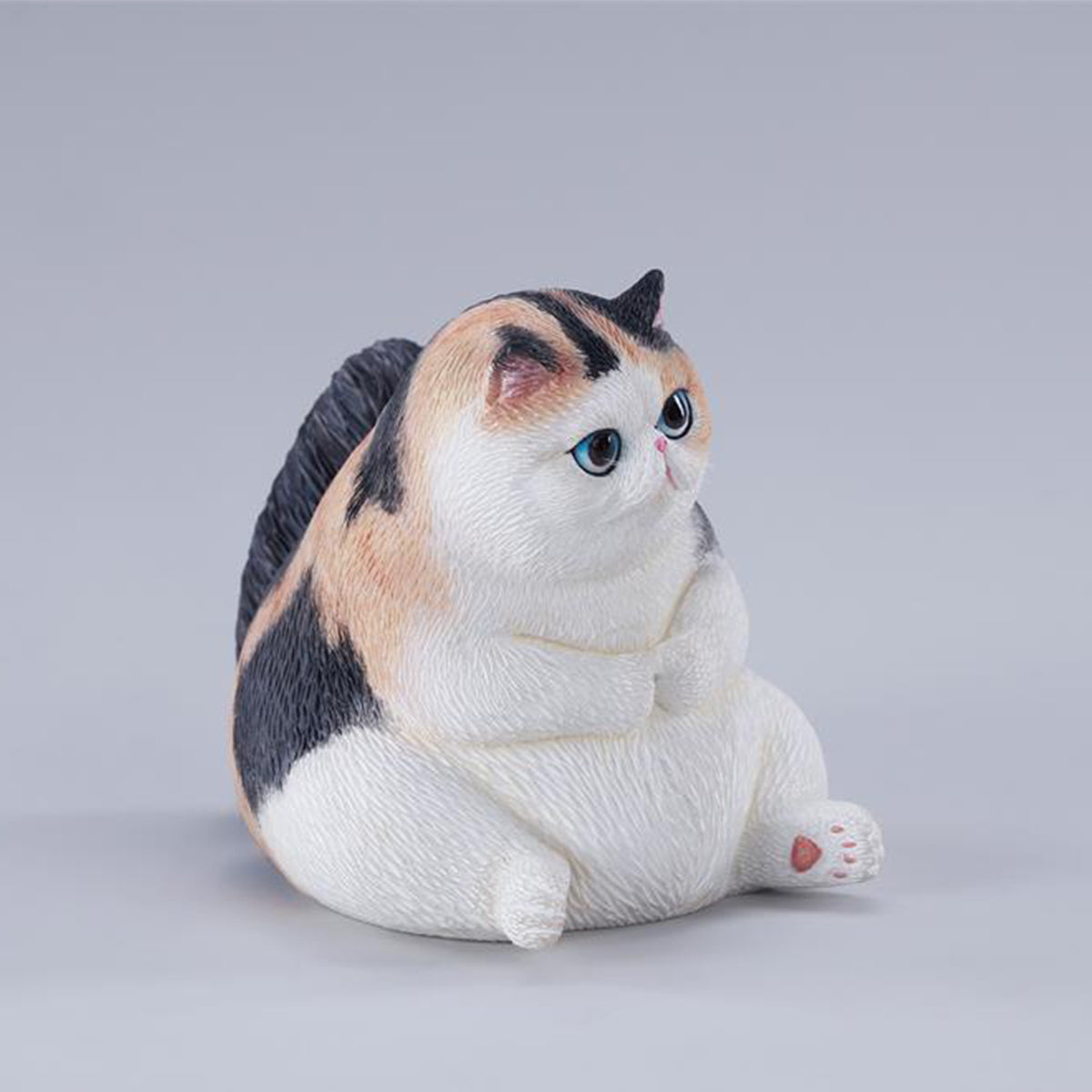 JXK Chubby Cat Static Animal Figurine