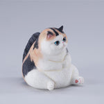 JXK Chubby Cat Static Animal Figurine