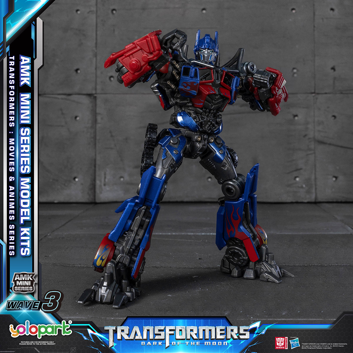 Yolopark AMK MINI WAVE 3-TF3 Optimus Prime AMKM3OP Pre-assembled Model Kits