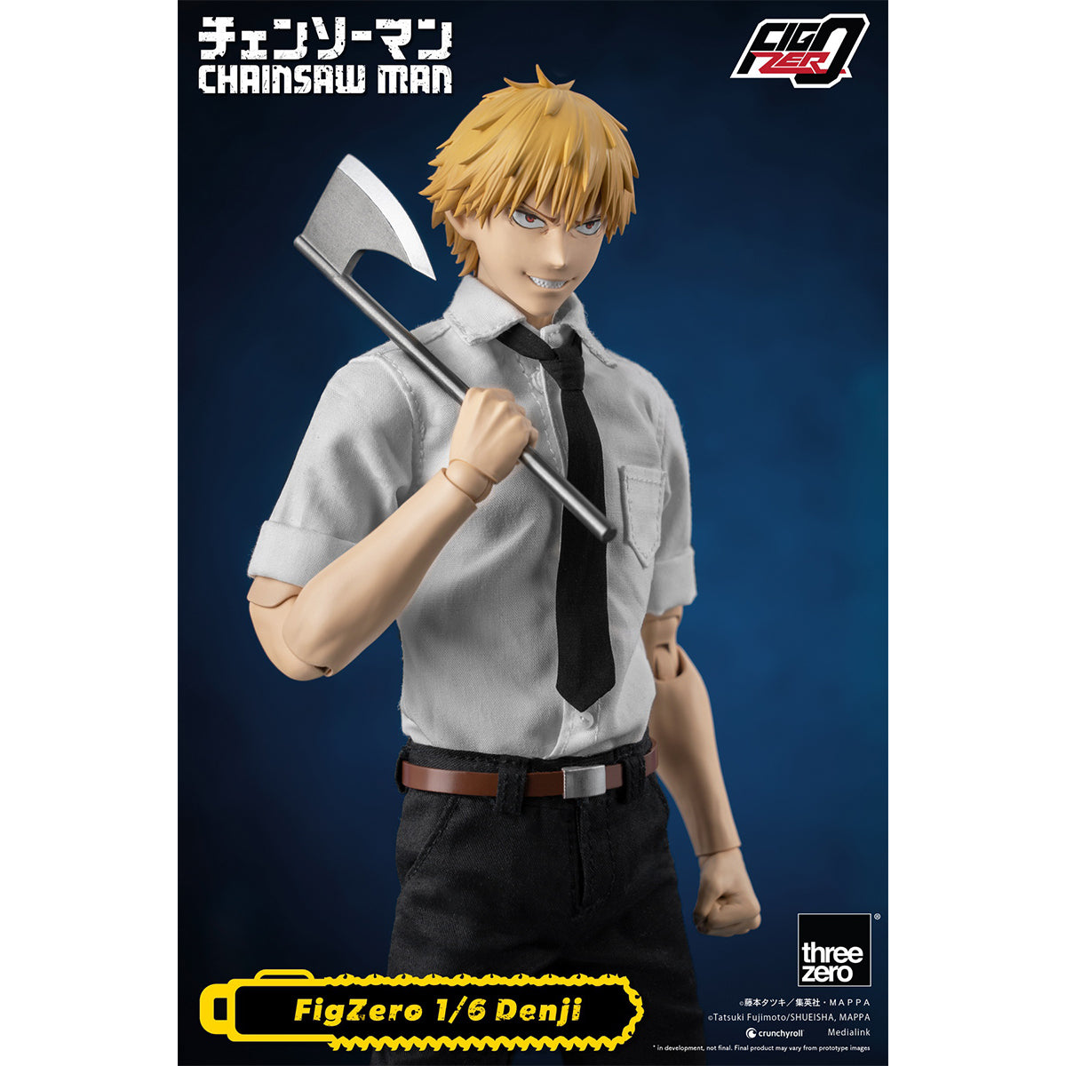 Threezero 3Z04080M0 CHAINSAW MAN Power & 3Z04070M0 CHAINSAW MAN Denji 1/6 Scale Action Figure
