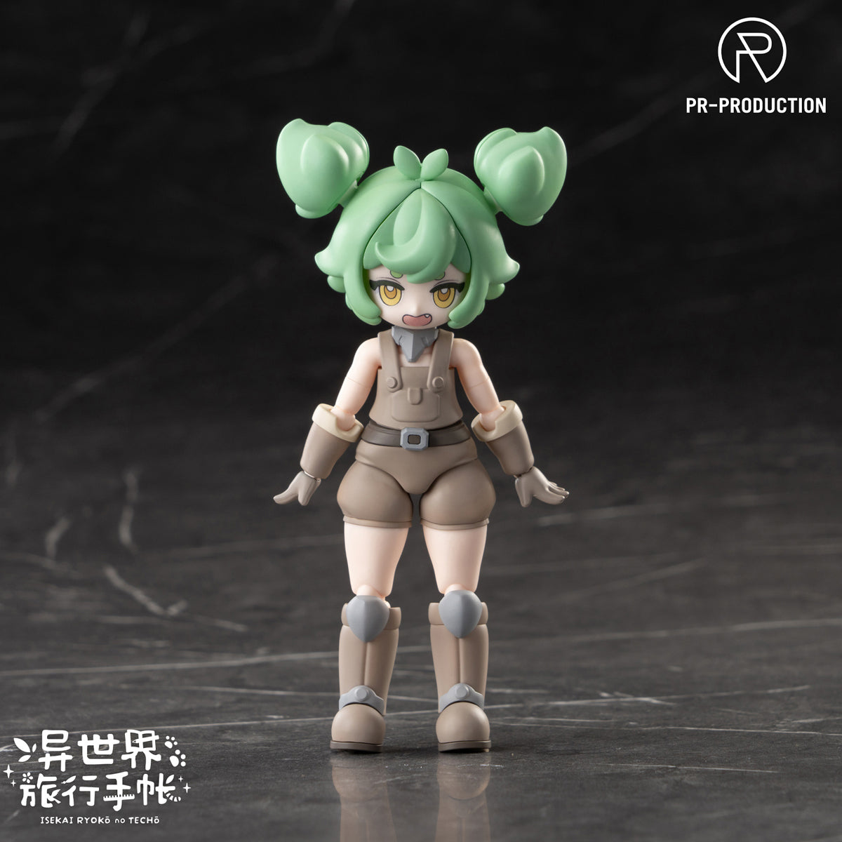 PR Production Novice Blacksmith Haley Smith & Slime Block Weapon Set Assembly Model Kits