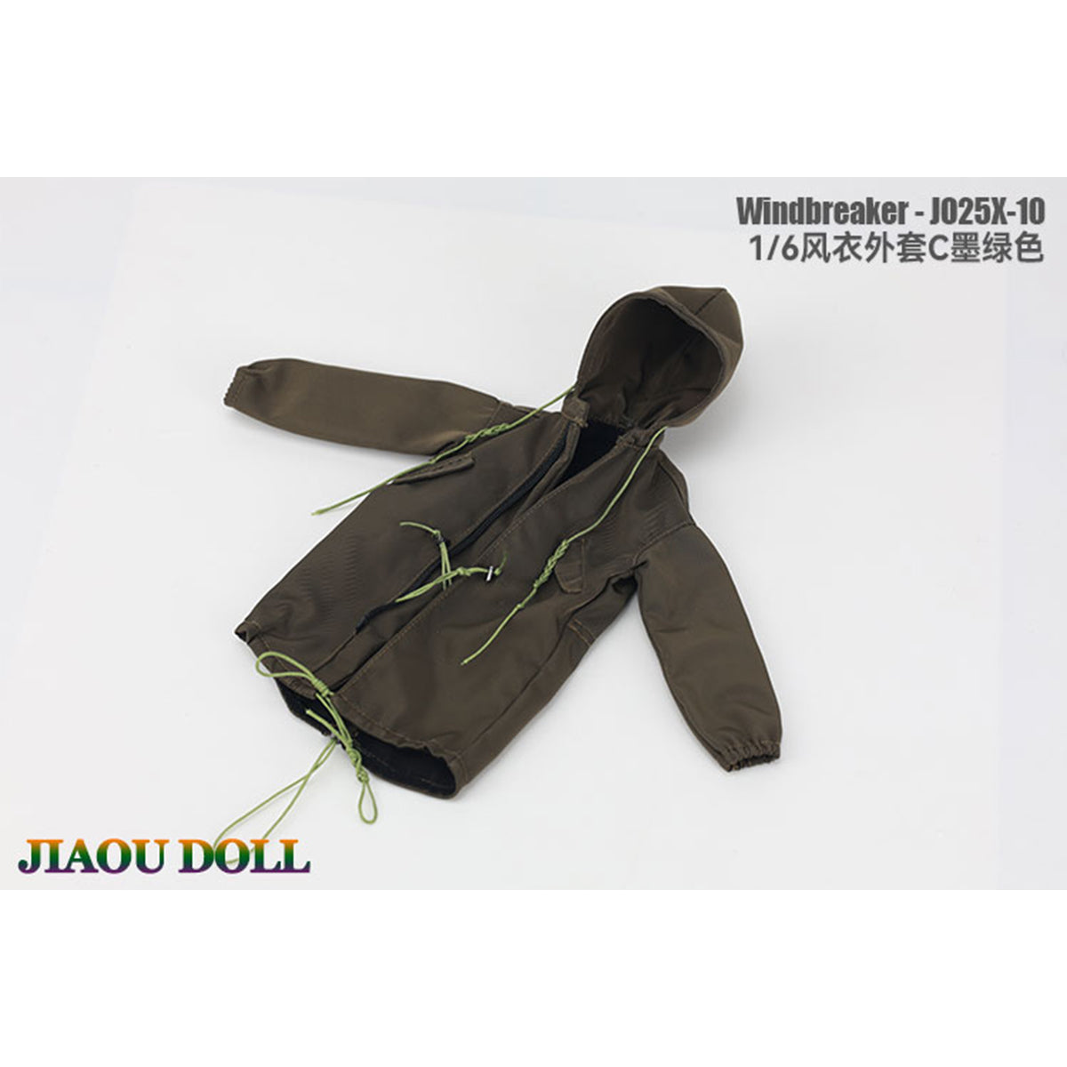 JIAOUDOLL Male/Female Coat Trench Jacket Doll Clothes Accessory Fit 1/6 Scale 12-inches Action Figure