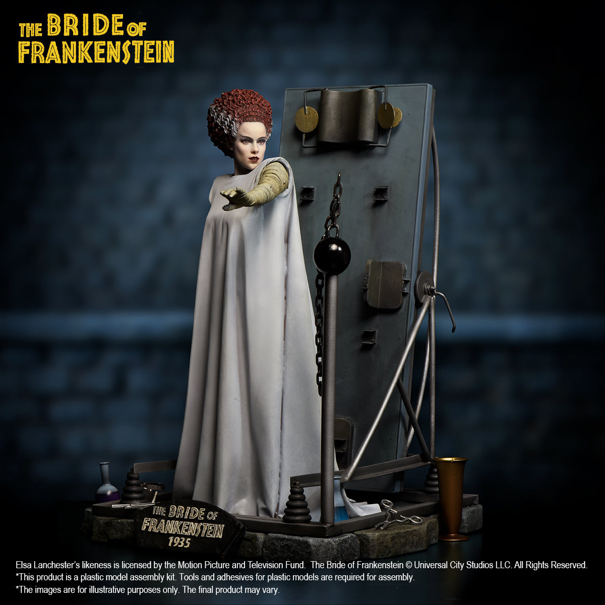 X-PLUS The Bride of Frankenstein Model Kits