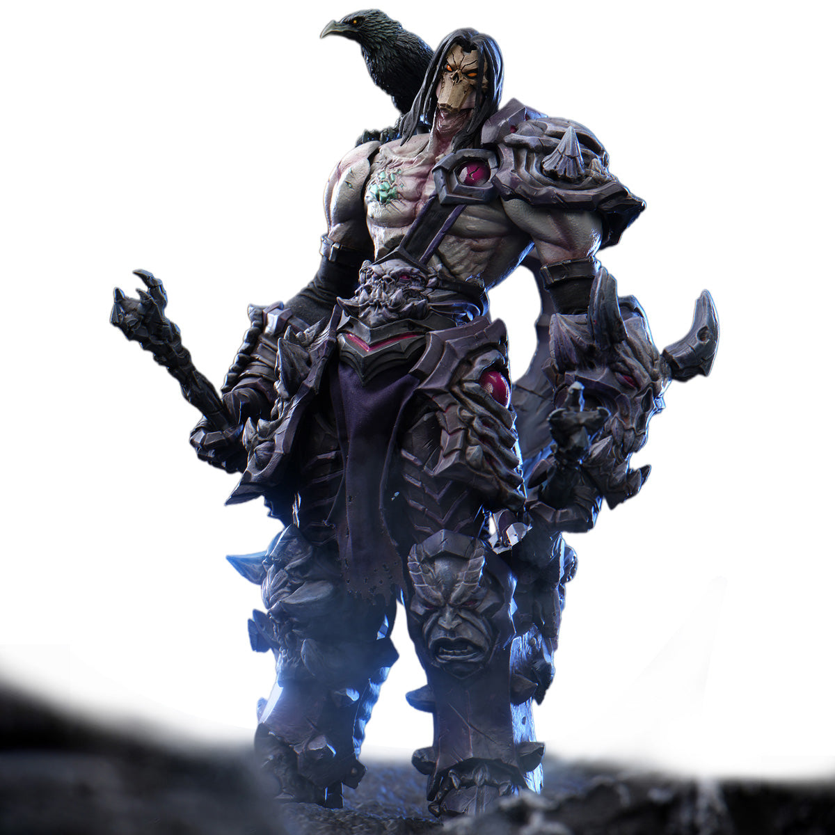 COSERTOYS AD-007 Darksiders Abyss Knight Apocalypse Version 1/12 Scale Action Figure Set