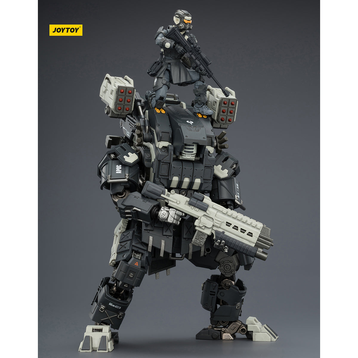 JOYTOY APOC Series Thor Fire Strike Mech + Steel Ride Corps Sniper Viktor 1/12 Scale Action Figure