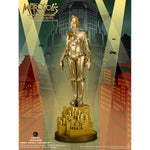 STAR ACE Toys Art Gallery Series Maschinenmensch Gold Color Statue