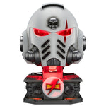JOYTOY Warhammer 40,000 White Scars MkX Helmet & Display Stand 1/1 Scale Helmet Replica