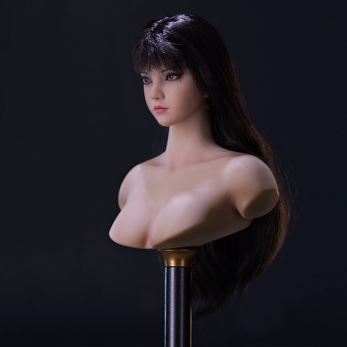 YMTOYS 1/6 Scale Figure Head Sculpt: Twin Sister Head Sculpture For 12-inch Miniature