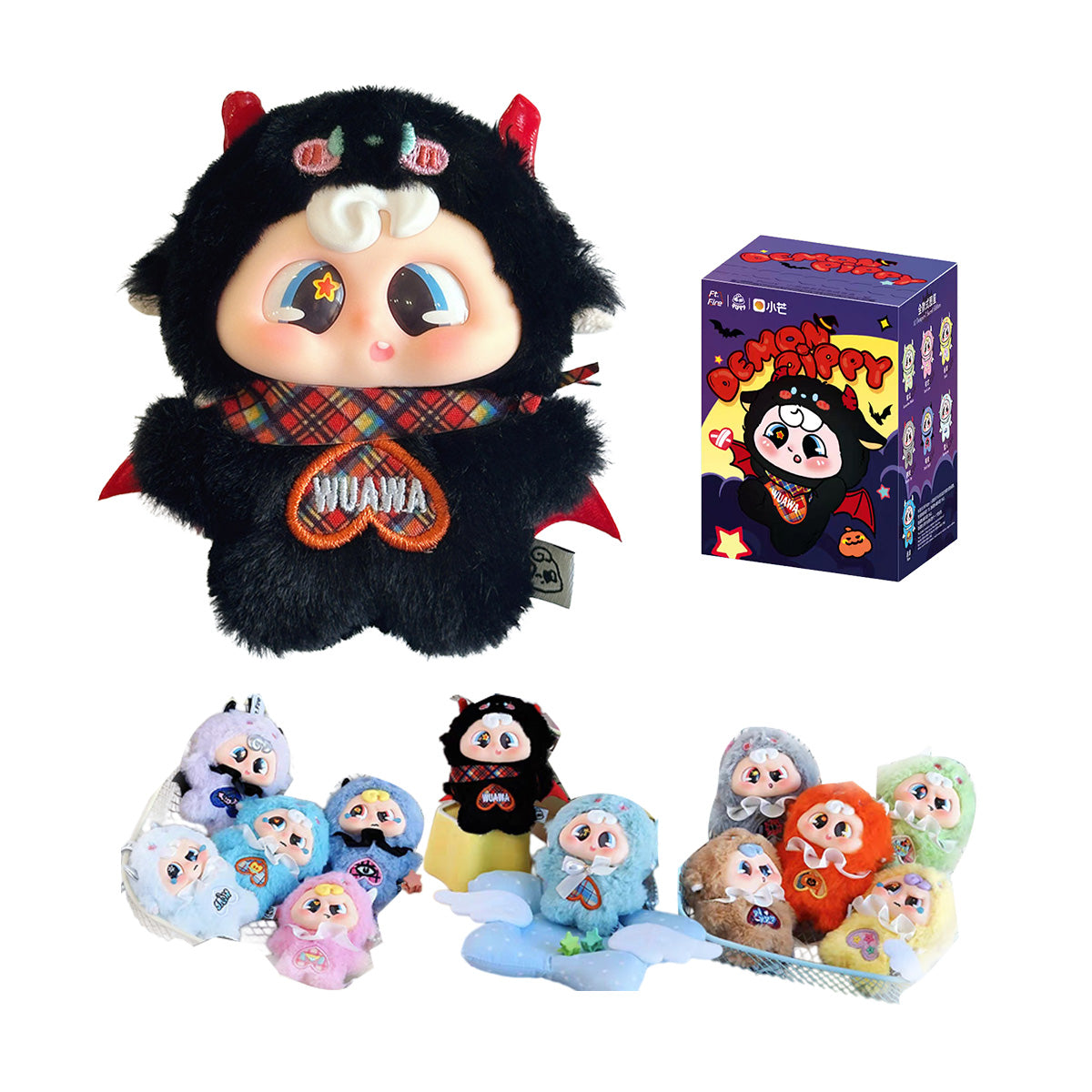 FT.FIRE Demon Pippy Little Devil Series Plush FT-1250403 Blind Box