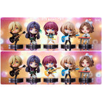 DAYU, Girls Band Cry: ISERI NINA/SUBARU AWA/KAWARAGI MOMOKA/EBIZUKA TOMO/RUPA, Q Version, Art Anime Chibi Figurine Statue
