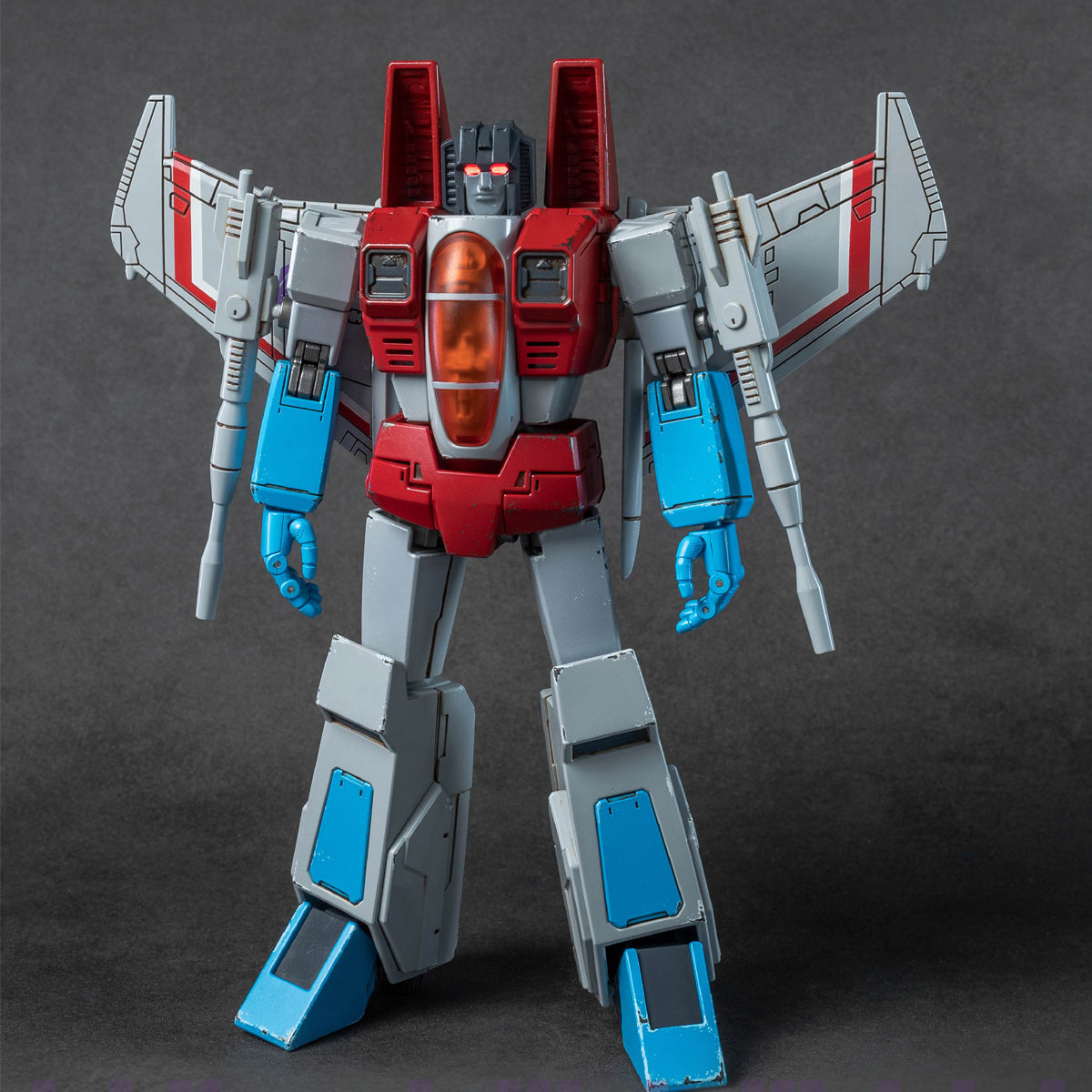 Kits de modelos de ensamblaje coleccionables Yolopark G1 Starscream de 19 cm de alto
