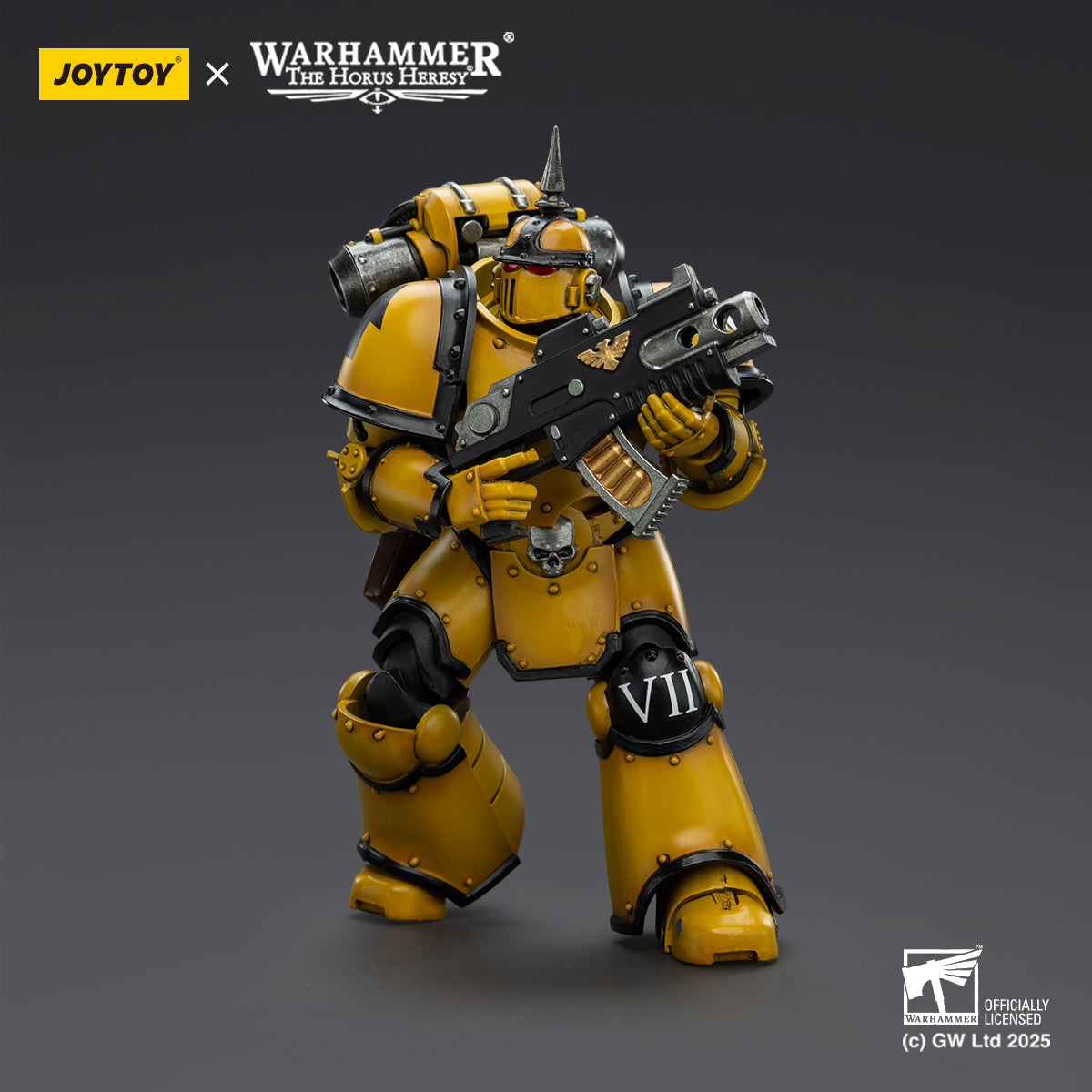(Only Shipped to the US) JOYTOY Warhammer Imperial Fists MK lll Tactical Legionary JT02649 1/18 Scale Action Figure