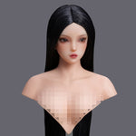 YMTOYS Movable Eyes Asian Female Head Sculpt - Xiaonan (Ver.A) For Figures