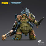 JOYTOY Warhammer Death Guard Blightlord Terminator & Plague Marine Icon bearer with Boltgun and Plague knife 1/18 Scale Action Figure