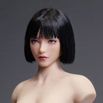 YMTOYS Movable Eyes Asian Female Head Sculpt - Lianxiang For Action Figures