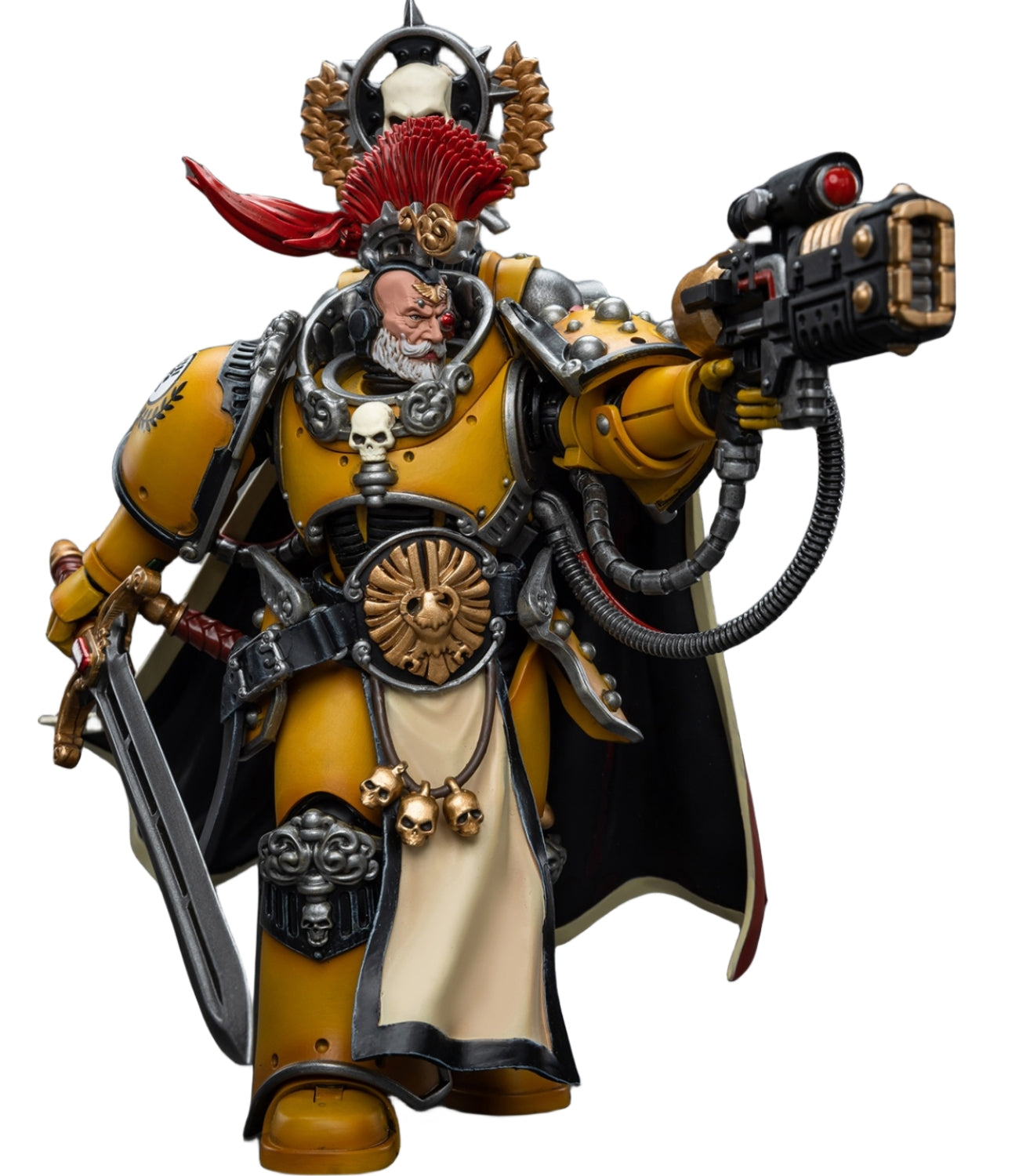 HiPlay JoyToy 30K The Horus Heresy Collectible Figure: Imperial Fists Legion Praetor with Power Sword 1:18 Scale Action Figures JT9138