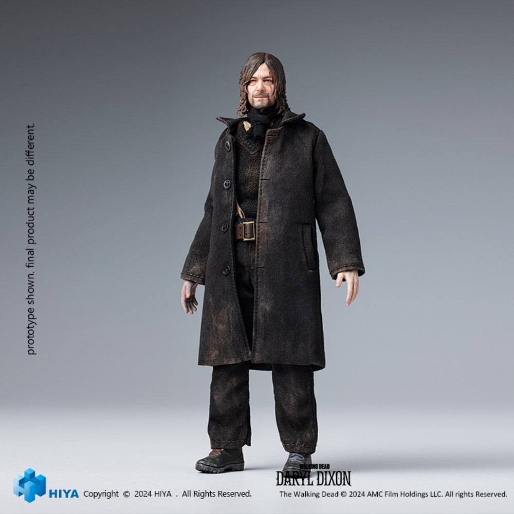 HiPlay HIYA Full Set: Daryl Dixon, Tv Show, Horror Style, 1:12 Scale Miniature Action Figurine