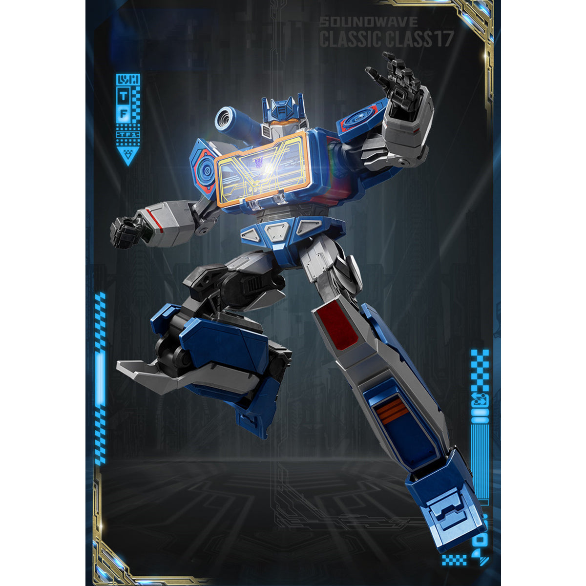 Transformers One de la serie Blokees Champion: Kits de modelos de ensamblaje Soundwave