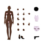 Wind Toys Supermodel Female Body FMW008 FMW007 FMW006 1/12 Scale Articulated Joints Action Figure