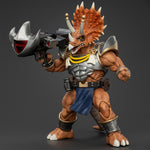 JOYTOY TMNT Casey Jones & Triceraton Infantryman & Adjutant Zork & Captain Zorax Action Figures