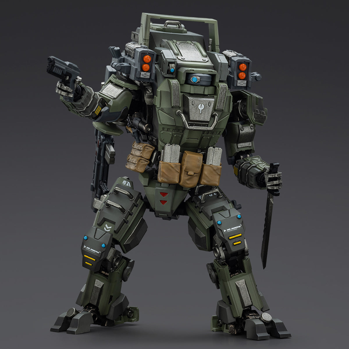 JOYTOY Dark Source APOC Series Storm Tempestus Fire Support Type Mecha or Pilot & Bedrock Standard Combat Type Mecha or Pilot 1/25 Scale Assembly Model Kits