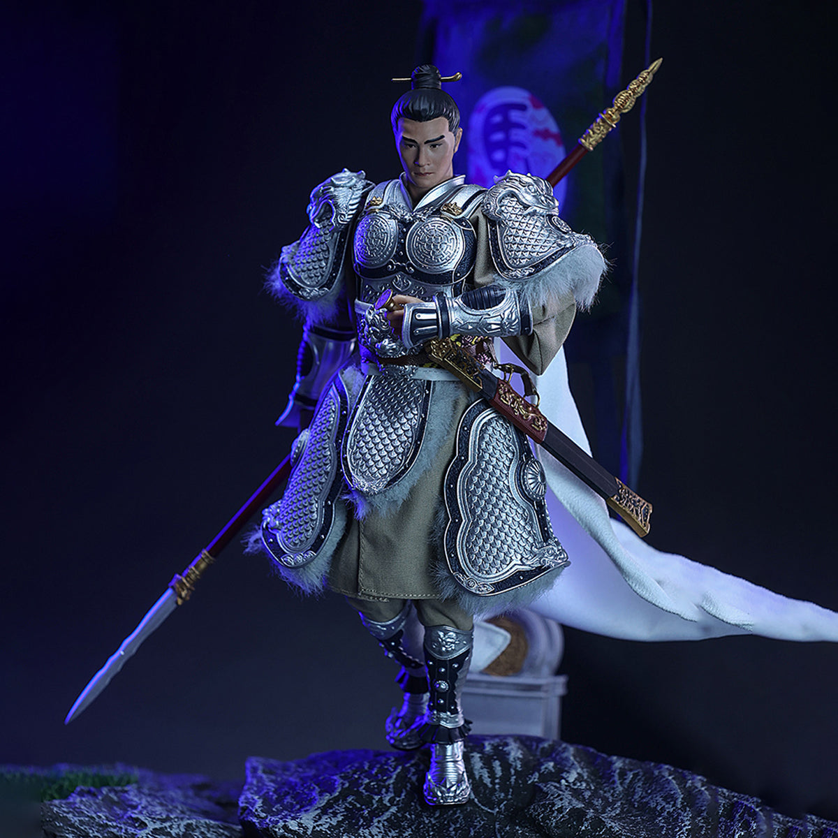 Qian Kun MODEL Ma Chao and Meng Qi Action Figure Single Edition