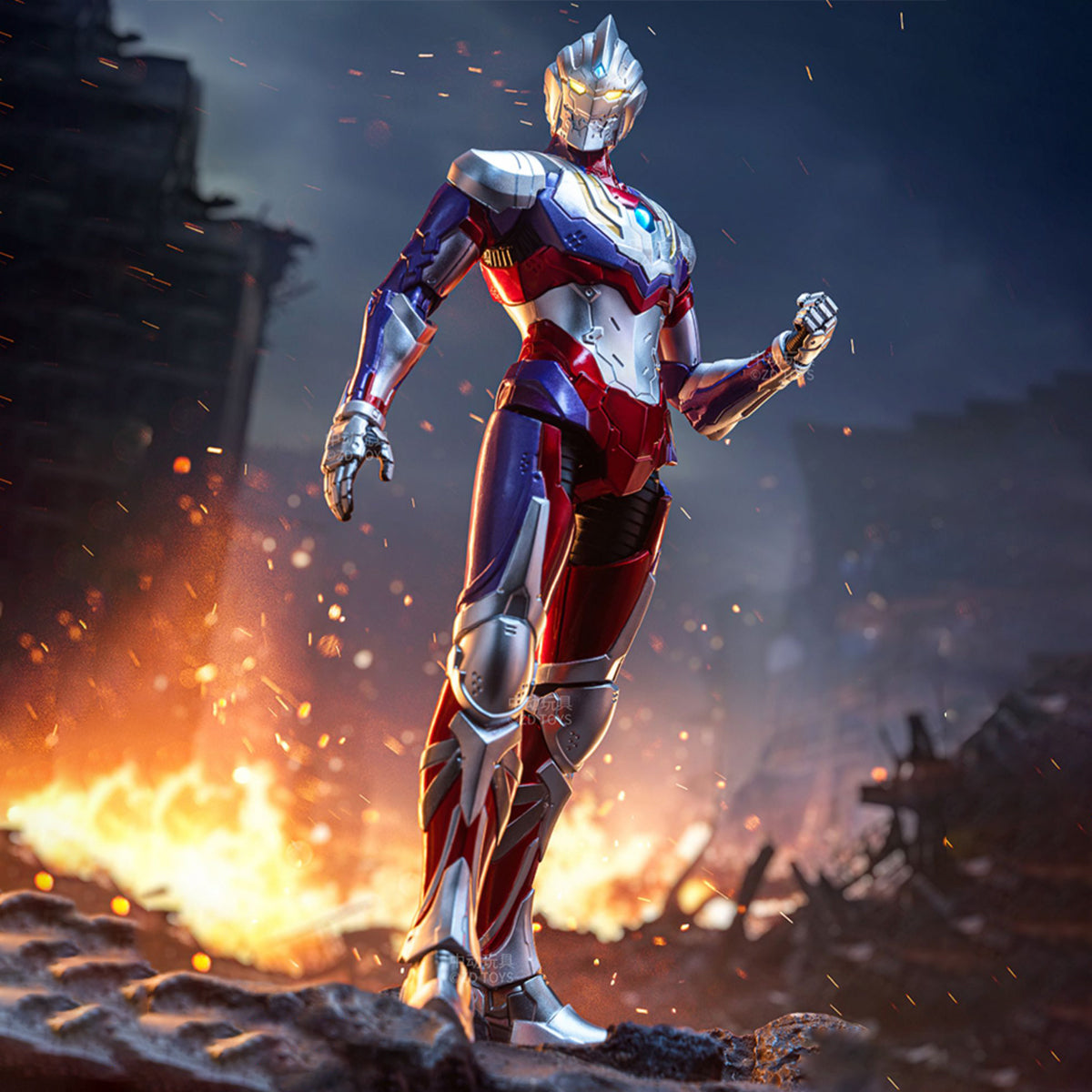 ZD Toys 1/10 Ultraman Tiga UA-A07 Action Figures