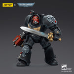 JOYTOY Warhammer 40,000 Black Templars Terminator with Power Fist and Assault Cannon & with Power Fist and Storm Bolter & with Power Sword and Storm Bolter Action Figure