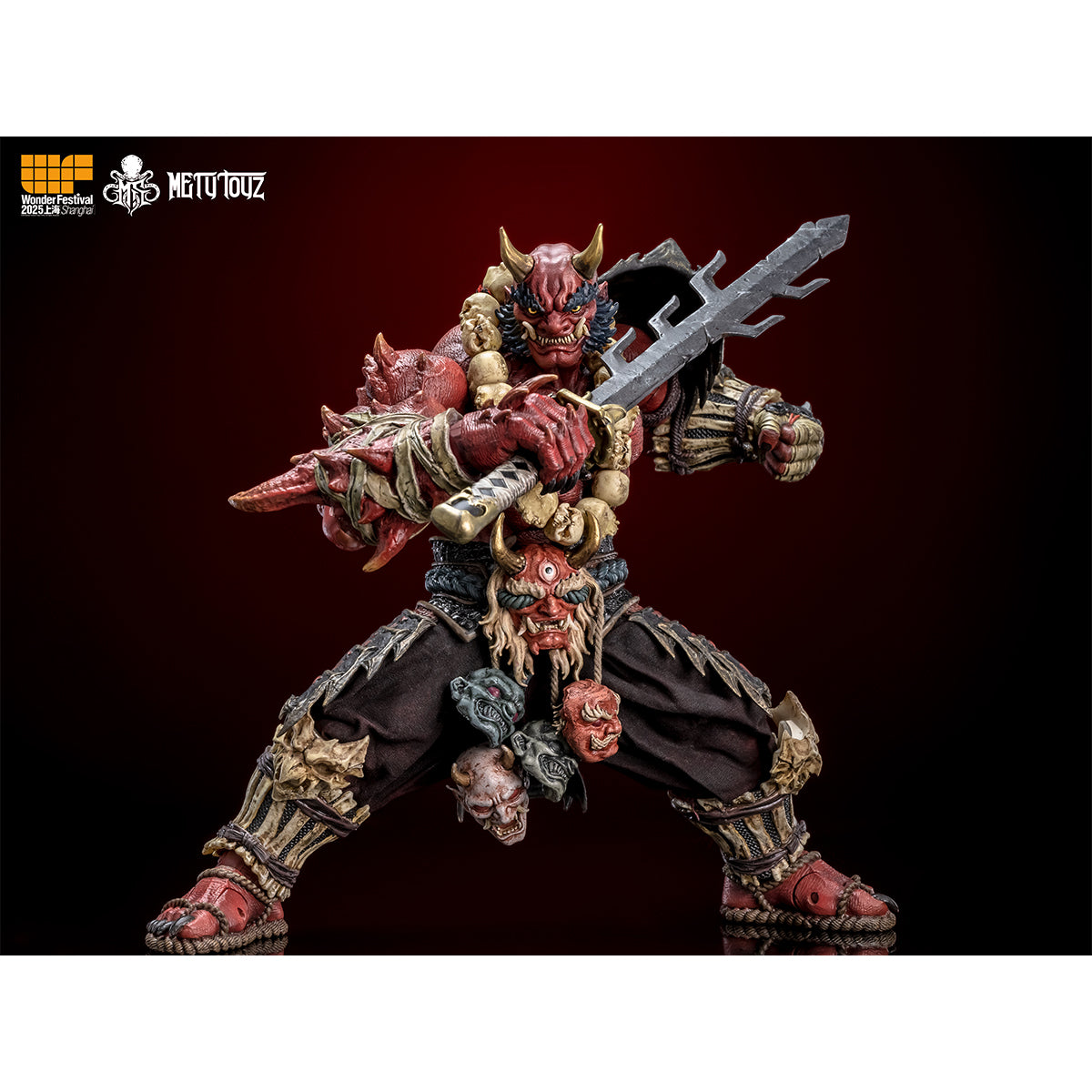 Metytoyz Adventurer's World Ghost Face Shura Takigawa Limited Edition 1/10 Scale Action Figure
