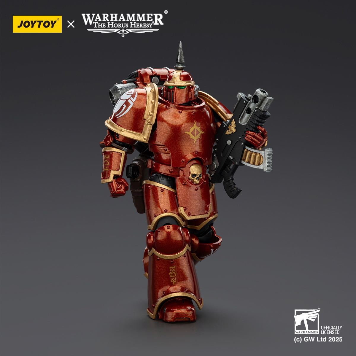 JOYTOY Warhammer Thousand Sons Sons of Horus Alpha Legion Ultramarines Space Wolves Imperial Fists Blood Angels MK lll Tactical Legionary 1/18 Scale Action Figure