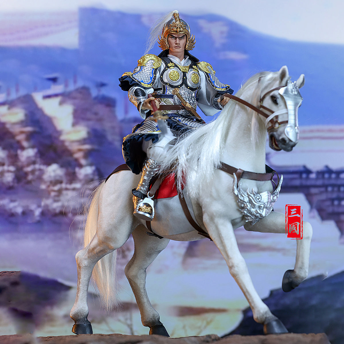 Qian Kun MODEL ZhaoYun Zilong Action Figure Deluxe Edition