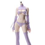 JIAOUDOLL High-Neck Backless Knitted Sweater Bodysuit Open Back Leotard (ACG-55) Fits 1/6 Scale 12 TBLeague/Jiaou Doll Action Figures
