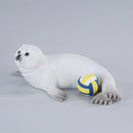 JXK Seal Cat Meow Group Static Animal Figurine