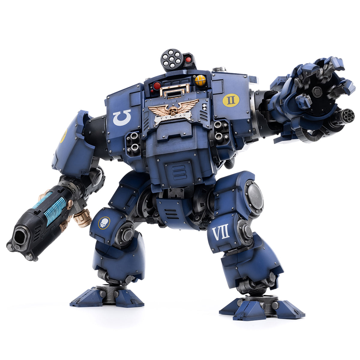 (Only Shipped to the US) JOYTOY Warhammer 40,000 JT2757 UItramarines Redemptor Dreadnought Brother Dreadnought Tyleas 1/18 Scale Action Figures