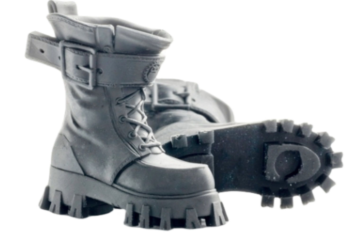 HiPlay 1/12 Scale Action Figure Accessory: Martin Boots Model for 6-Inch Miniature Collectible Figure GK-001