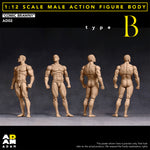 ADAM AD02 Articulated Joints Male Super Strong Comic Style 1/12 Scale Action Figure Body