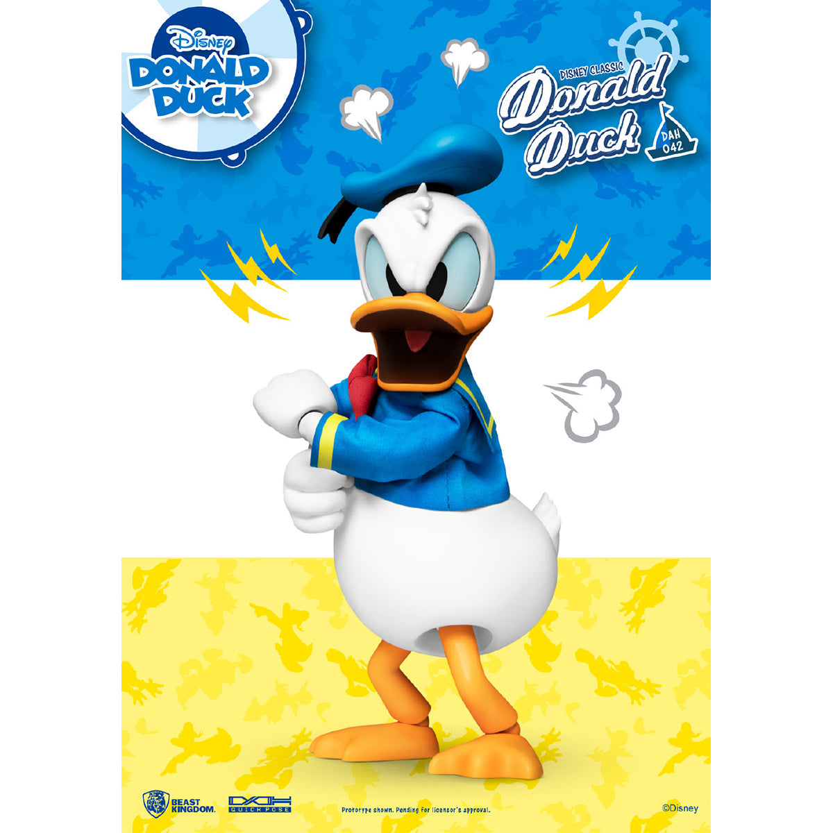 Beast Kingdom DAH-042 Disney Classic Donald Duck Action Figure