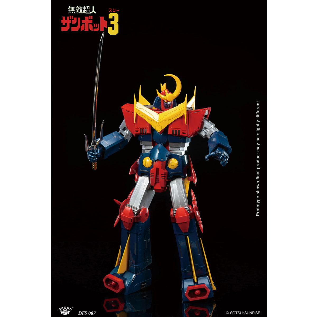 KINGARTS Invincible Super Zamber 3 Alloy Transformable DFS087 Action Figure