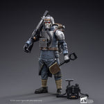 JOYTOY Warhammer 40,000 Astra Militarum Death Korps of Krieg Veteran Squad Guardsman Démolitions Spécialiste Figurine