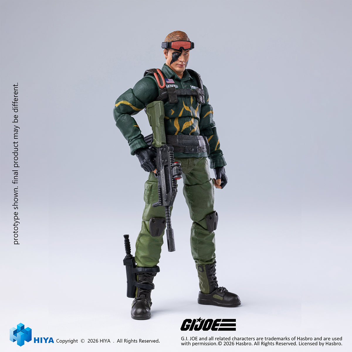 HIYA EXQUISITE MINI Series G.I. Joe Dusty (EMG0465 Tiger Force Version) 1/18 Scale Action Figure Set
