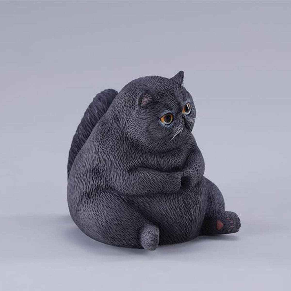 JXK Chubby Cat Static Animal Figurine